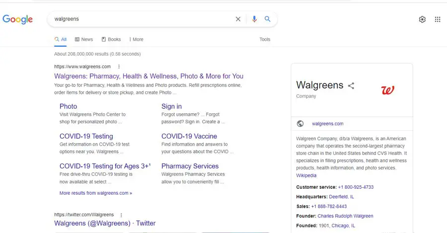 search-walgreens-on-google