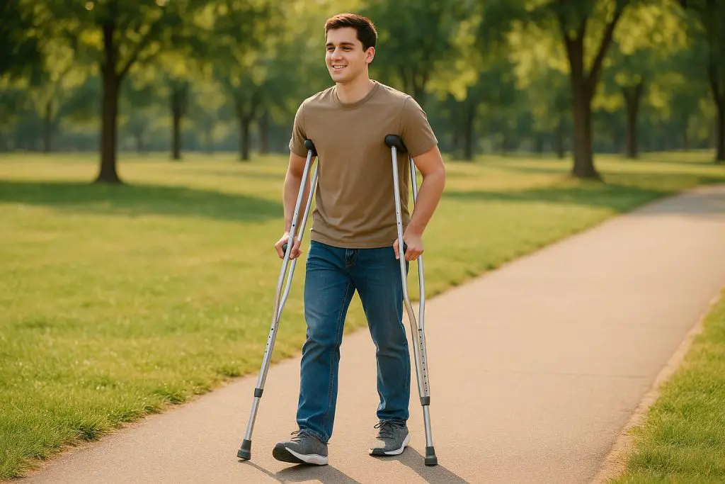 How to Prevent Falls While Using Crutches